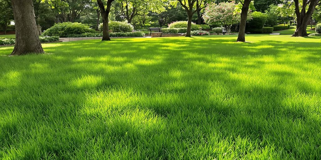Choose grass seeds suited for North Texas, like Bermuda or Zoysia, and consider drought-resistant options.